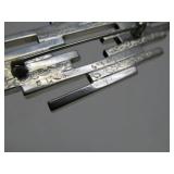 Vintage Sculptural Modernist Sterling Silver Brooch by Aaron Rubenstein