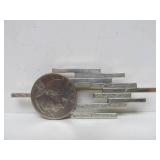 Vintage Sculptural Modernist Sterling Silver Brooch by Aaron Rubenstein
