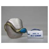 Excellent Signed Vintage West German Modernist Sterling Silver Brooch Pendant