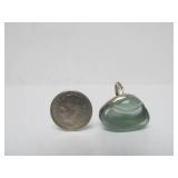 Wonderful Signed Sterling Silver BURLE MARX "Forma Livre" Carved Stone Ring