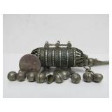 LARGE Old Hirz Bedouin Amulet Necklace