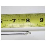 Exceptional Sterling Silver & Gold Pendant Necklace w/Gemstones