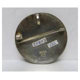 Vintage Ecuadorian Silver Brooch Pendant
