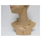 Lovely Gold Washed Sterling Silver Necklace