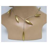 Lovely Gold Washed Sterling Silver Necklace