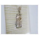 Mid Century Danish Modern Sterling Silver Pendant Necklace by Kalevi Sara