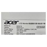 Acer EZ321Q 32-Inch LCD Monitor with Stand and Cables