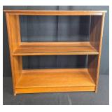Wooden Two-Shelf Bookcase 29x29x9 Inches