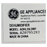 GE ADHL25LDW1 Dehumidifier with Digital Controls