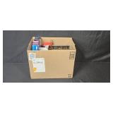 Household Cleaning and Kitchen Wrap Supplies Lot - content quantities unknown