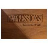 Impressions by Thomasville Wooden Nightstand with Drawer and Shelf