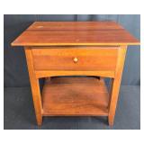 Impressions by Thomasville Wooden Nightstand with Drawer and Shelf