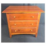 Thomasville Impressions 3-Drawer Wood Dresser 28in Wide