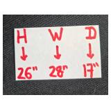 Thomasville Impressions 3-Drawer Wood Dresser 28in Wide