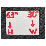 Large Ornate Gold Framed Wall Mirror 63x30 Inches