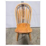 Oak Dining Table with 5 Chairs