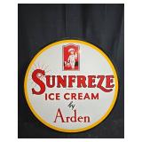 Sunfreeze Ice Cream by Arden Decorative Metal Sign