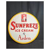 Sunfreeze Ice Cream by Arden Decorative Metal Sign