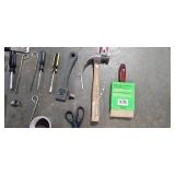 Assorted Hand Tool and Paint Tool Lot with Bucket