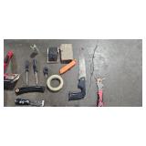 Assorted Hand Tool and Paint Tool Lot with Bucket