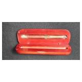 Collection of Pocket Knives, Wooden Pen Set, and Accessories