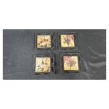 Kitchen and Dining Set with Sango Nova Black Dishes, Wine Opener, Wine-Themed Coasters, Mugs, and Glassware