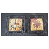 Kitchen and Dining Set with Sango Nova Black Dishes, Wine Opener, Wine-Themed Coasters, Mugs, and Glassware