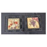 Kitchen and Dining Set with Sango Nova Black Dishes, Wine Opener, Wine-Themed Coasters, Mugs, and Glassware