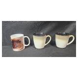 Kitchen and Dining Set with Sango Nova Black Dishes, Wine Opener, Wine-Themed Coasters, Mugs, and Glassware