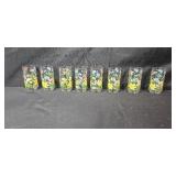 Kitchenware Set with Anchor Hocking Glass Bakeware, 8 Floral Glasses, and Crate & Barrel Plates