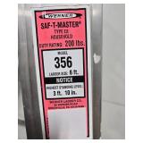 Werner 6 ft Aluminum Step Ladder Type III Model 356