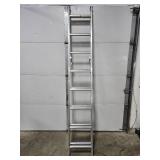 Werner 3116 16ft Aluminum Extension Ladder, 200 lb Duty Rating