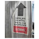 Werner 3116 16ft Aluminum Extension Ladder, 200 lb Duty Rating