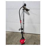 Gas-Powered Curved Shaft String Trimmer, Red and Black