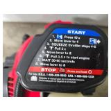 Gas-Powered Curved Shaft String Trimmer, Red and Black