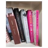 White 3-Shelf Bookcase with Assorted Book Collection