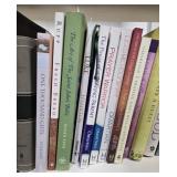 White 3-Shelf Bookcase with Assorted Book Collection