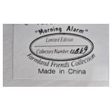 Collection of Vintage Bird and Chicken Figurines with Farm Theme