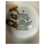 Set of Vintage Floral Porcelain Tea Cups and Saucers Mixed Patterns