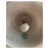 Collection of Vintage Glass Vases, Trinket Boxes, and Avon Bell