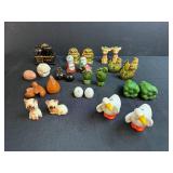 Collection of Vintage Salt and Pepper Shaker Sets - Animal and Novelty Designs