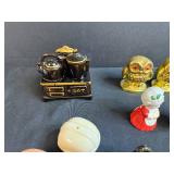 Collection of Vintage Salt and Pepper Shaker Sets - Animal and Novelty Designs