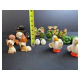 Collection of Vintage Salt and Pepper Shaker Sets - Animal and Novelty Designs