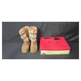 Arizona Akita Brown Faux Fur Women