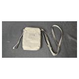 Brahmin Embossed Leather Crossbody Purse with Dust Bag and Baggallini Fabric Shoulder Bag