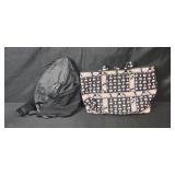 L.L.Bean Stowaway Sling Pack and Vera Bradley Tote Bag Set