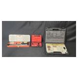 Lot of 3 Gun Cleaning and Gunsmith Tool Kits with Cases
