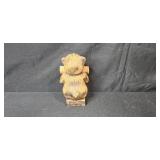 Gund Igor Plush Moose, Bear Welcome Figurine, and Birds of Minnesota Field Guide Book