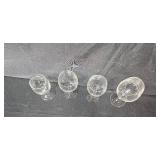 Assorted Barware Glassware Set with Cocktail Shaker