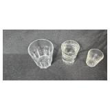 Assorted Barware Glassware Set with Cocktail Shaker